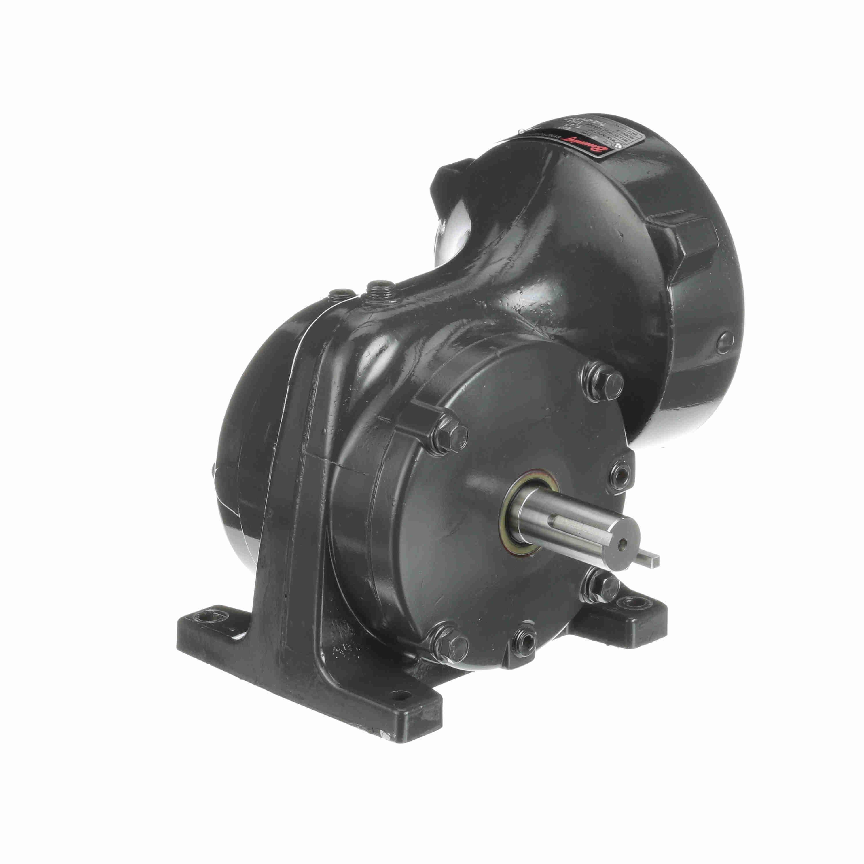 BROWNING E433 Worm Gear Reducer, Right Angle, Single-Reduction | AX6HTL 6GWPF1 21