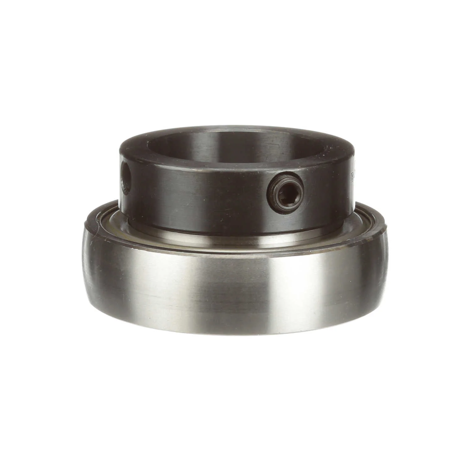 Bearing Insert, 2-3/16 in Bore, 1-63/64 in L Thru Bore, Narrow Inner Ring, 63/64 in Outer Race W, Spherical, 3.937 in OD