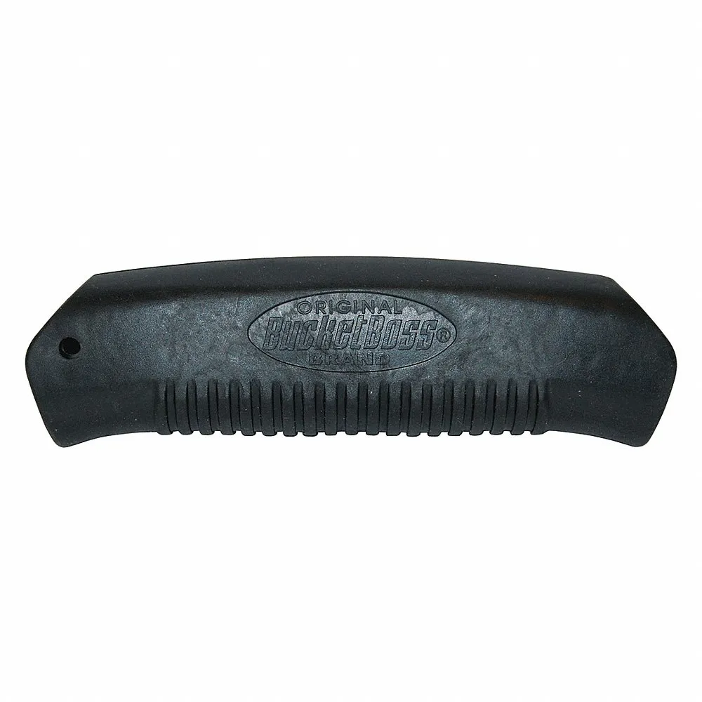 BUCKET BOSS 08010 Bucket Grip, 1.25 Inch Length, 1.25 Inch Width, Rubber, Black | CL9UFZ