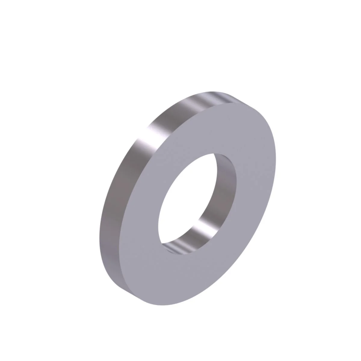 Flat Washer, 5/8 Inch, Galvanized Steel