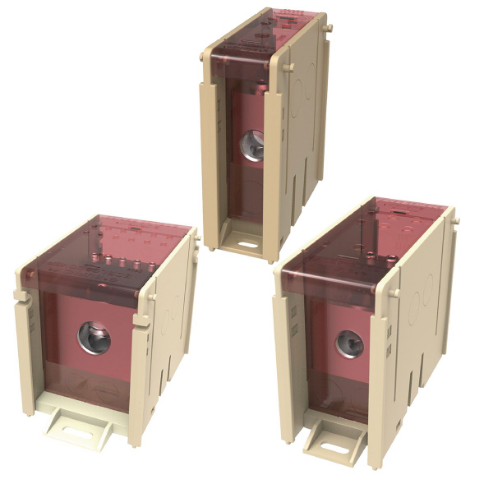 BURNDY BDBLCS4T1FS Power Distribution Block, 1 Pole | CF4EDJ