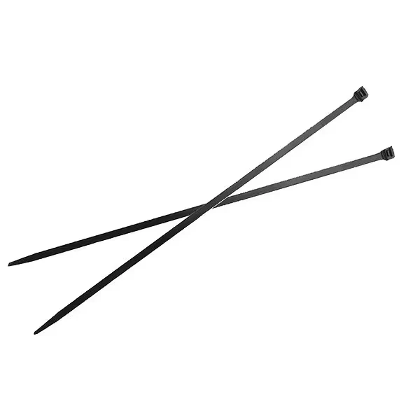 Cable Ties, Stndrd, 6/6, Nyl, UV, Black, 48 Inch