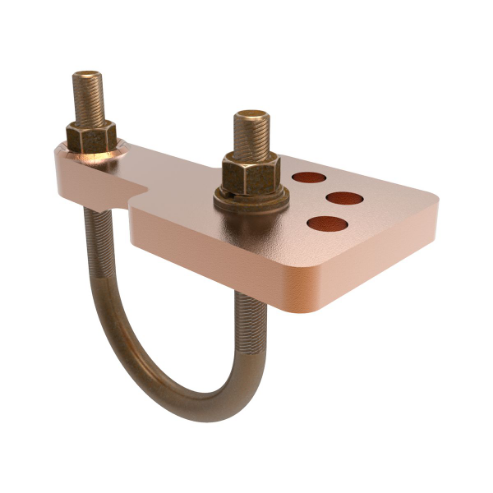 BURNDY GAR3904TC Pipe Ground Clamp 6.5In | AB6QYW 22C049