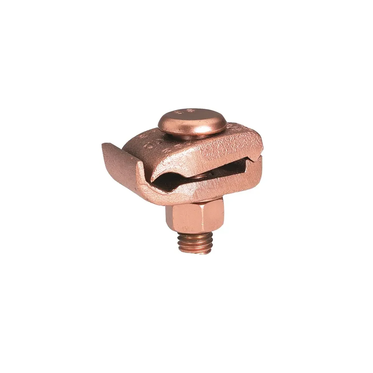 Grounding Connector, 4 AWG to 300 kcmil, 1/2 Inch Stud, Copper Alloy