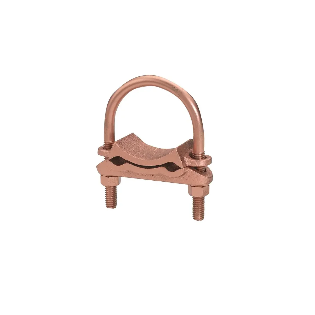 Grounding Connector, 300-500 kcmil Cable, 2 Inch Rod/Pipe, Copper Alloy