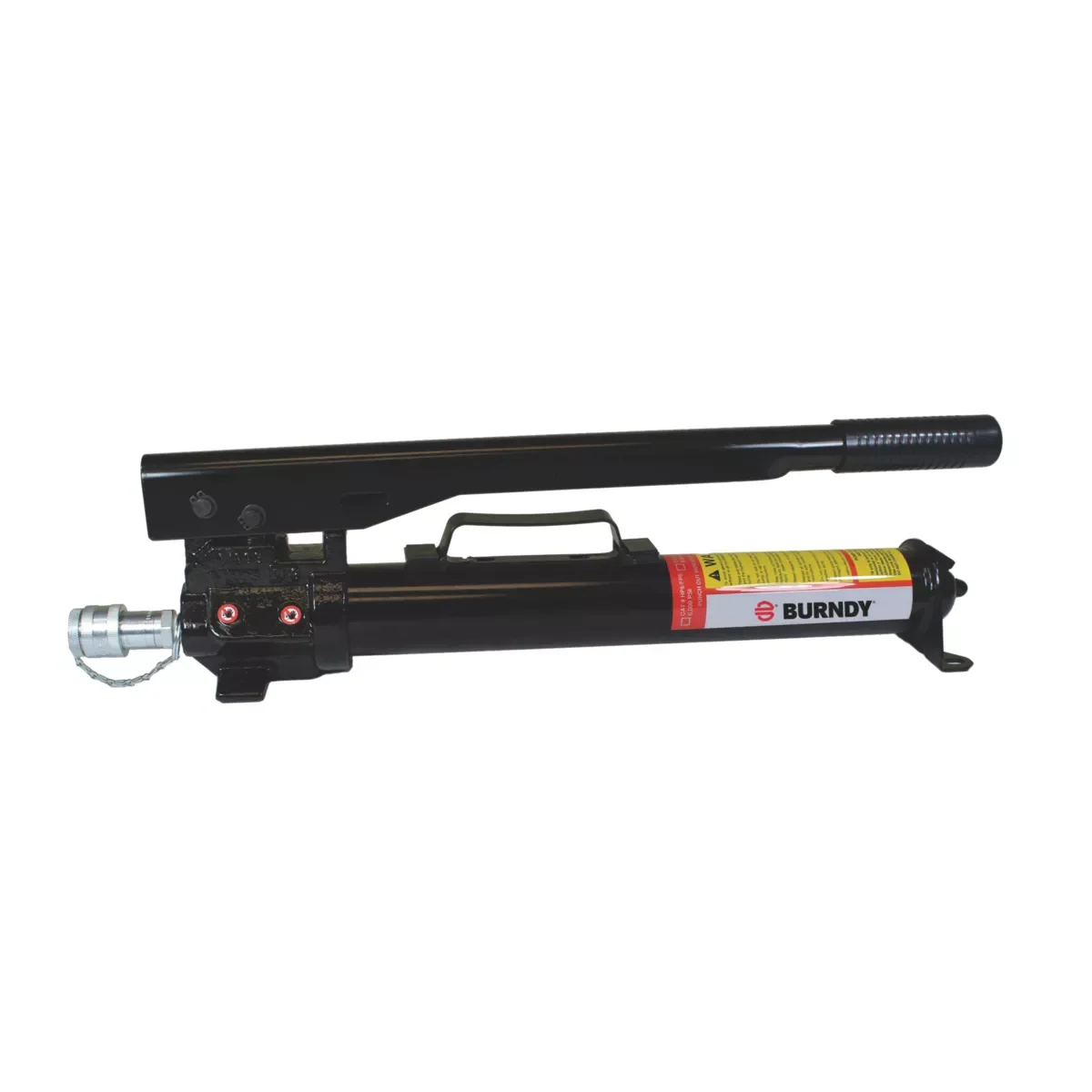 Hydraulic hand pump, 10000 psi Pressure Rating, 1-1/8 Quarts Reservoir Volume, 18 lb Weight