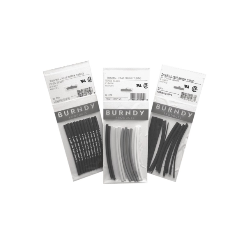 BURNDY HSB316T6PF18 Heat Shrink Tubing, 6 Inch Size, Polyolefin, Black | CF4BVT