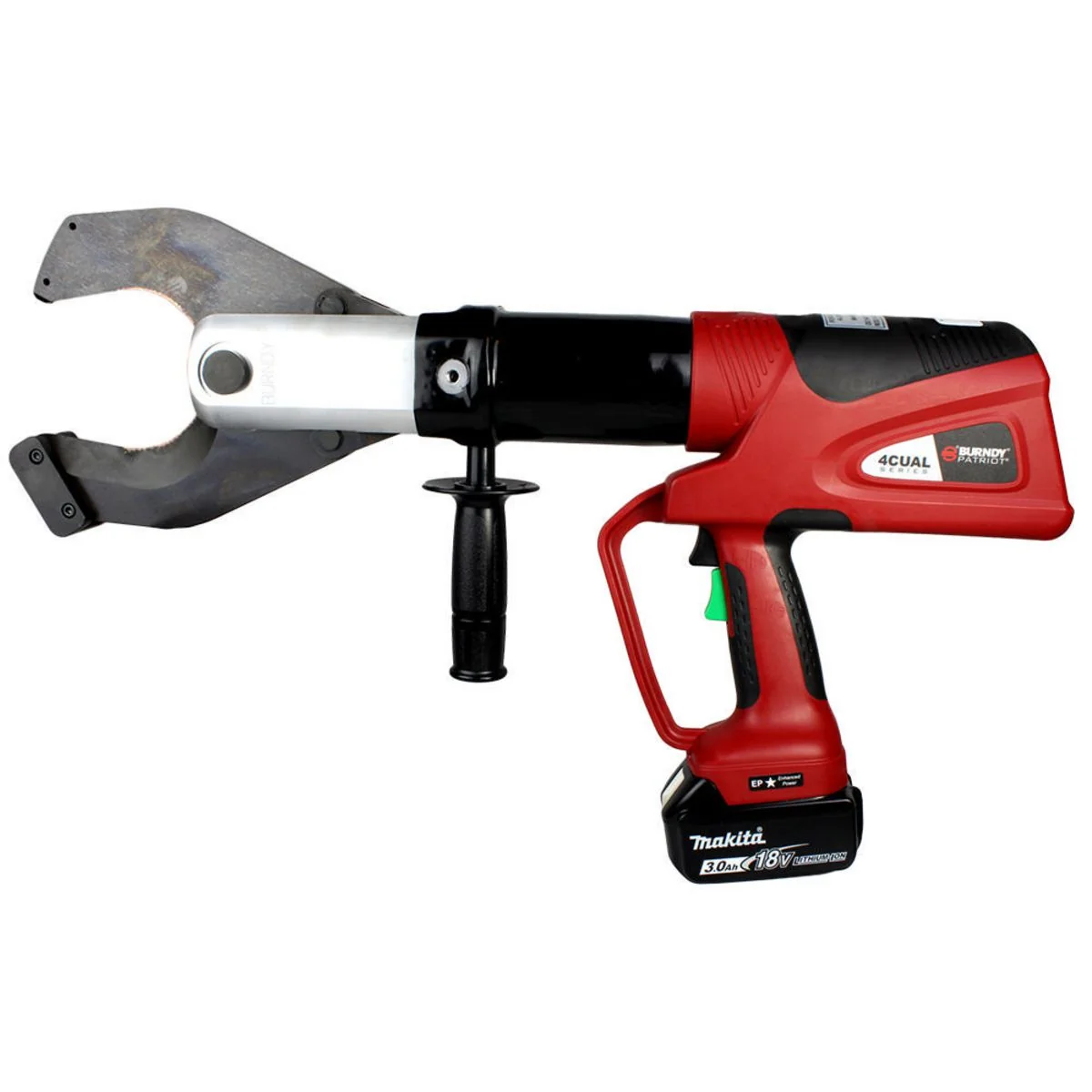 Battery Cutter, 11 Ton, 4 Inch Copper/Aluminum Capacity, 18 V Li-ion