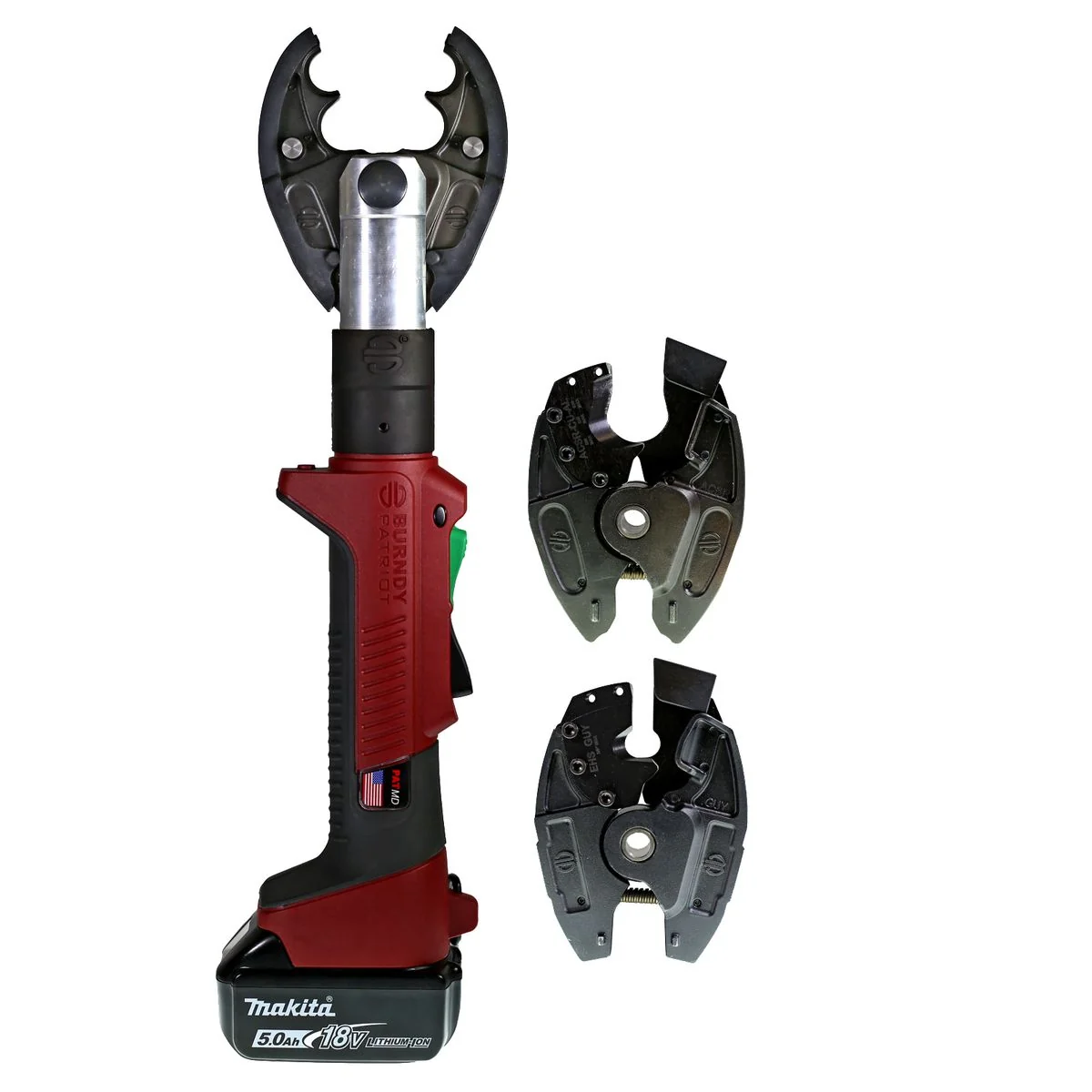 Crimper and Cutter, 6 Ton, 18 V Li-ion, 355 Degree Head Rotation