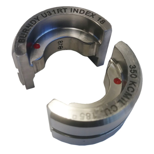 BURNDY U31RT Type U Crimping Die Red | AB6XLV 22P190