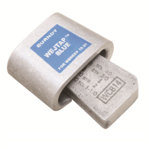 BURNDY WCB12 Wejtap Connector, 6 to 3/0 AWG Run to Tap Size | CF4CLV