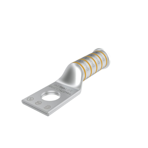 BURNDY YAV27TC12FXB Compression Lug, 1.64 Inch Barrel Length, Orange | CF4AXW