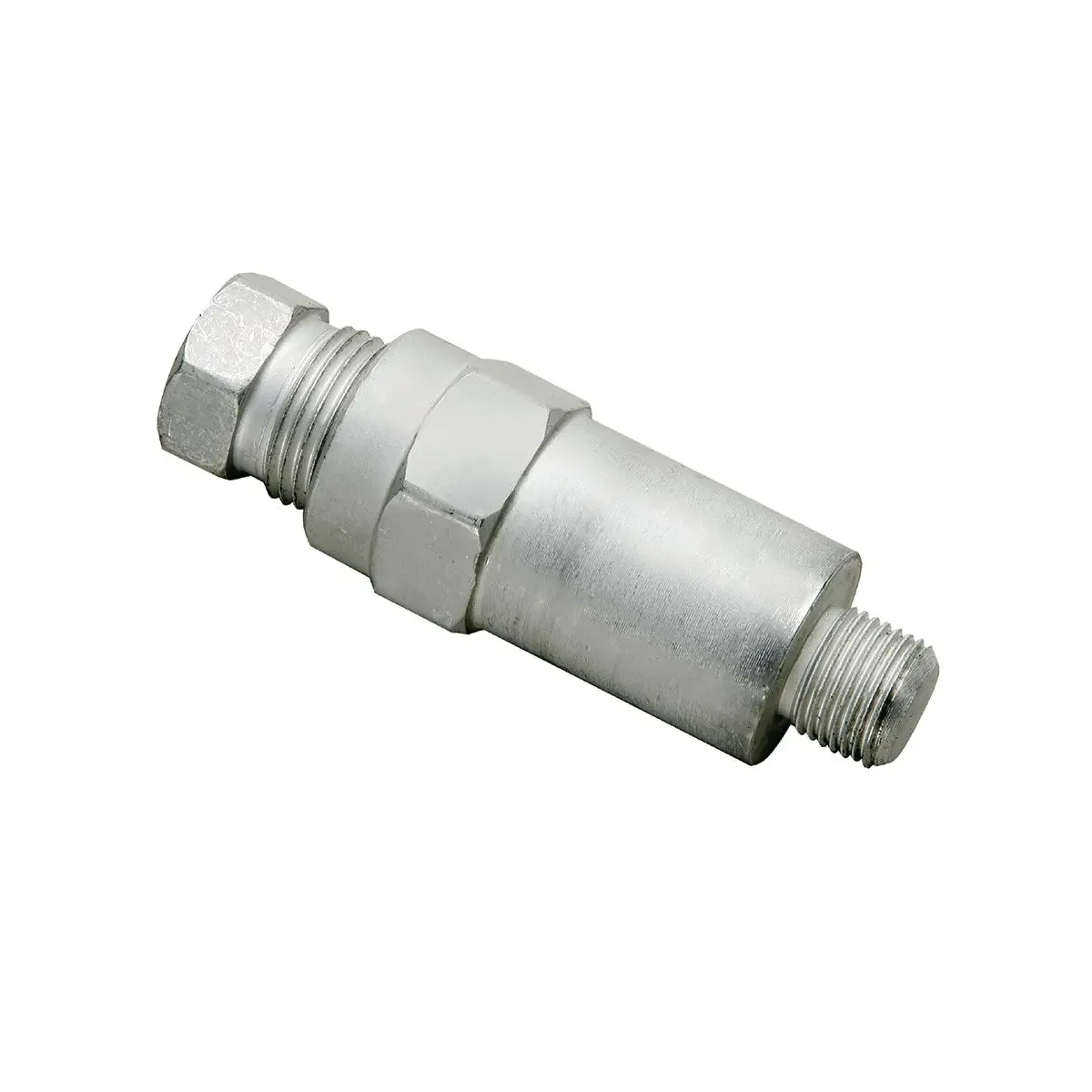 Socket Nut Assembly, 500 kcmil Copper, 7/8 Inch Stud, Bronze Alloy, Tin Plated