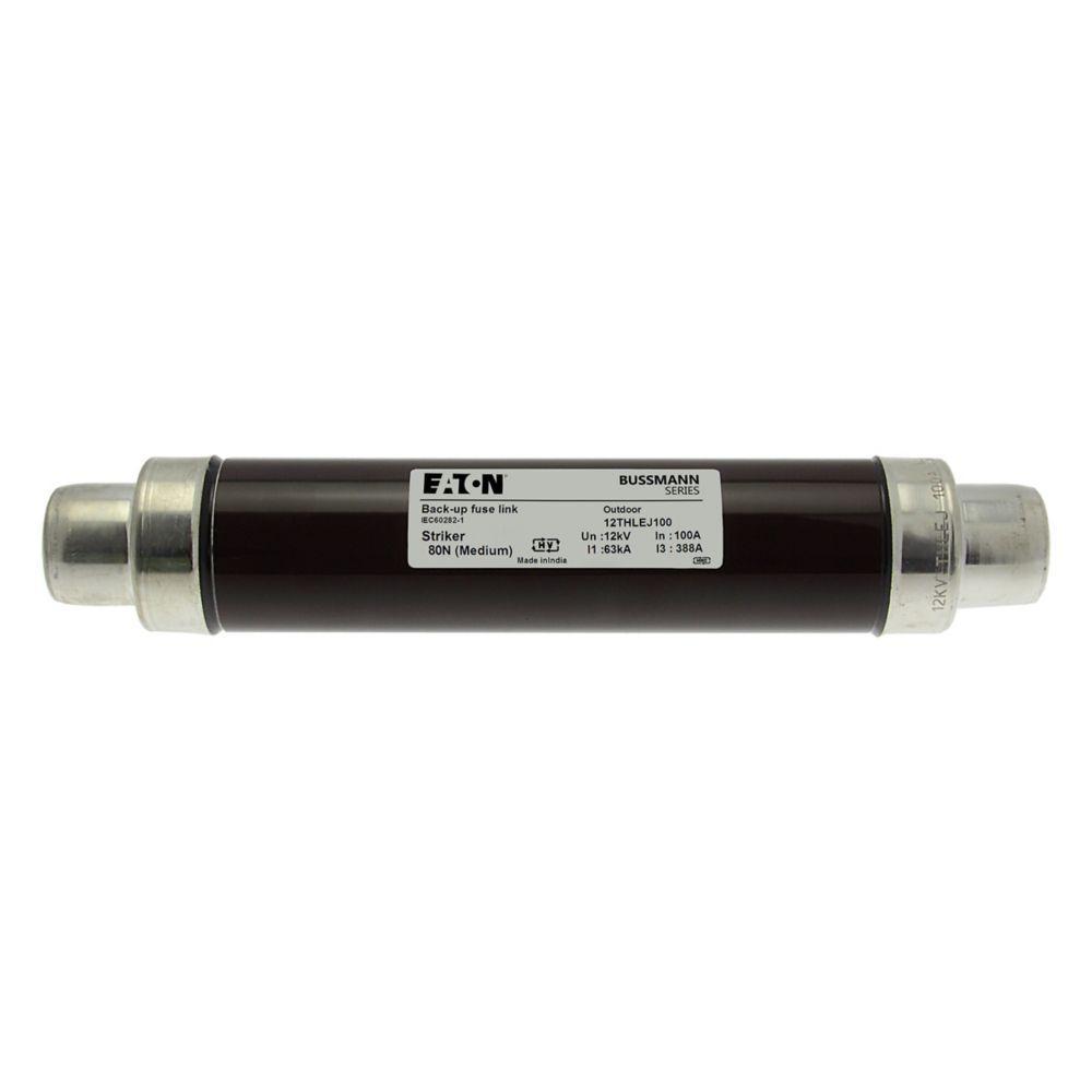 BUSSMANN 12THLEJ100 Fuse Link, Medium Voltage, 100 A, 12 kV AC | BC9JTB