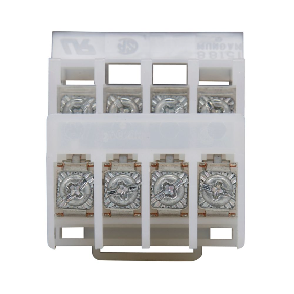 BUSSMANN 15188-4 Terminal Block, #6-32 TPI Screw, 600 V, 30 A | BD3XJM