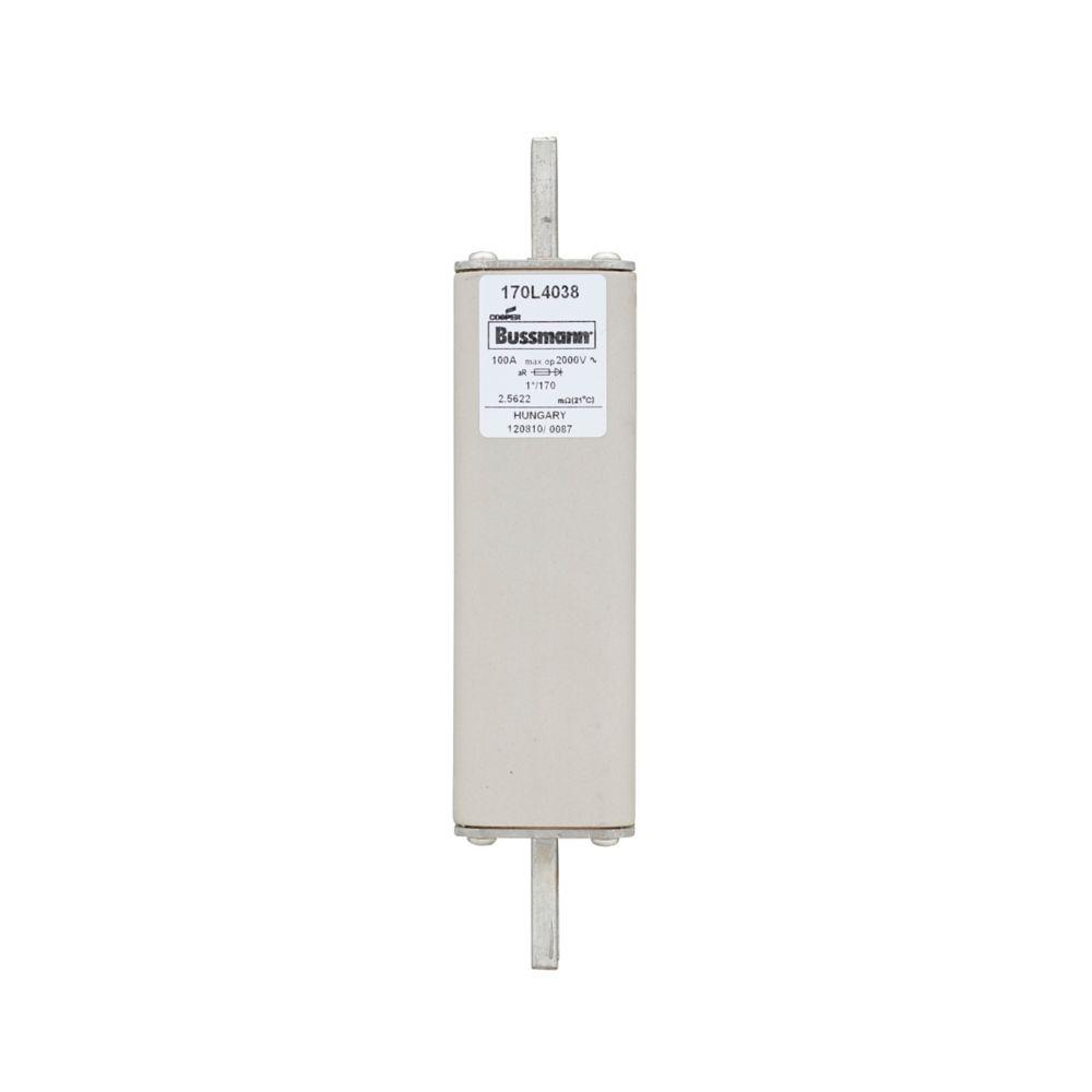 BUSSMANN 170L4038 Specialty Fuse, 100A, 2000V | BD3DBN