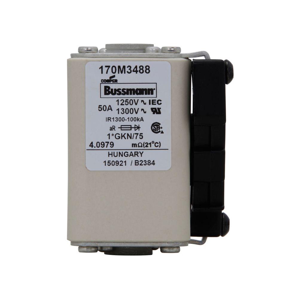 BUSSMANN 170M3488 Semiconductor Fuse, 50A, 690VAC | BC9ZVN