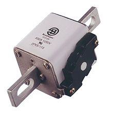 BUSSMANN 170M3770 Specialty Fuse, High Speed, 690VAC, 450A, Square Body Blade Fuse | BC8TGE