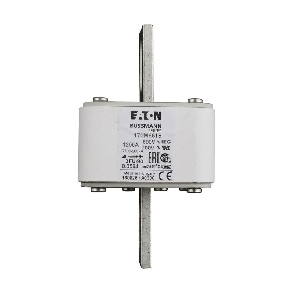 BUSSMANN 170M6616 Specialty Fuse, 1.25A, 690VAC | BC8ZGP