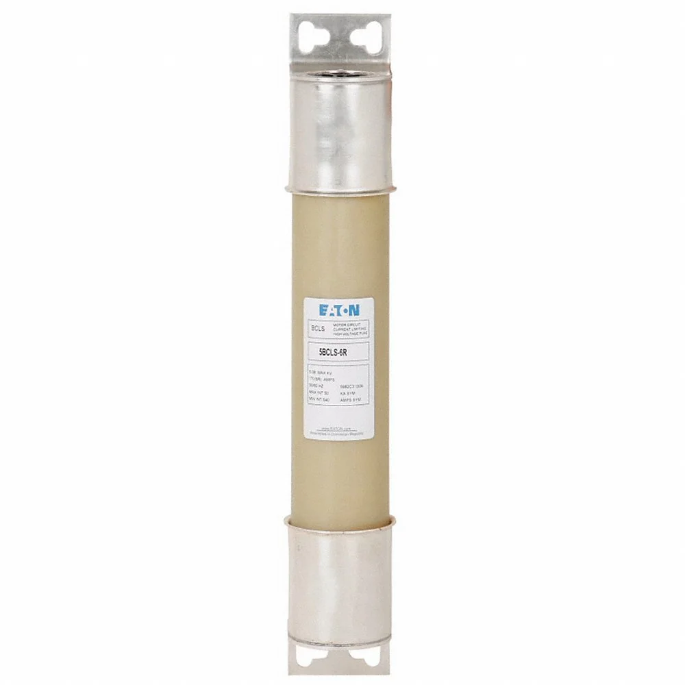 BUSSMANN 5BCLS-4R Bcls Fuse, 4R, 5.08kV, 130 A 4800VAC, 15 9/10 L x 3 Inch dia Fuse Size, Bolt-On Body | CQ8BVC 361MA8