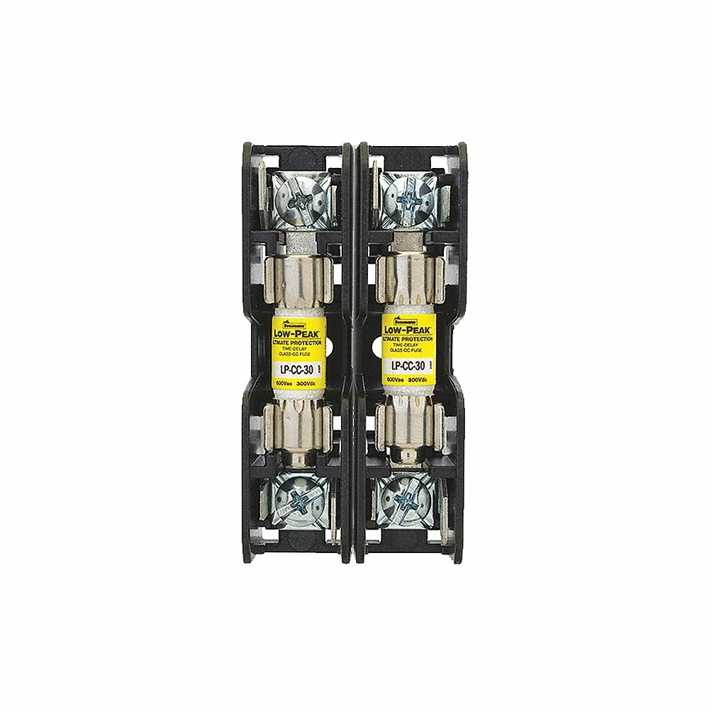 BUSSMANN BCM603-2C Fuse Block, 2 Pole, 30 A, 600 V | BD2PNM