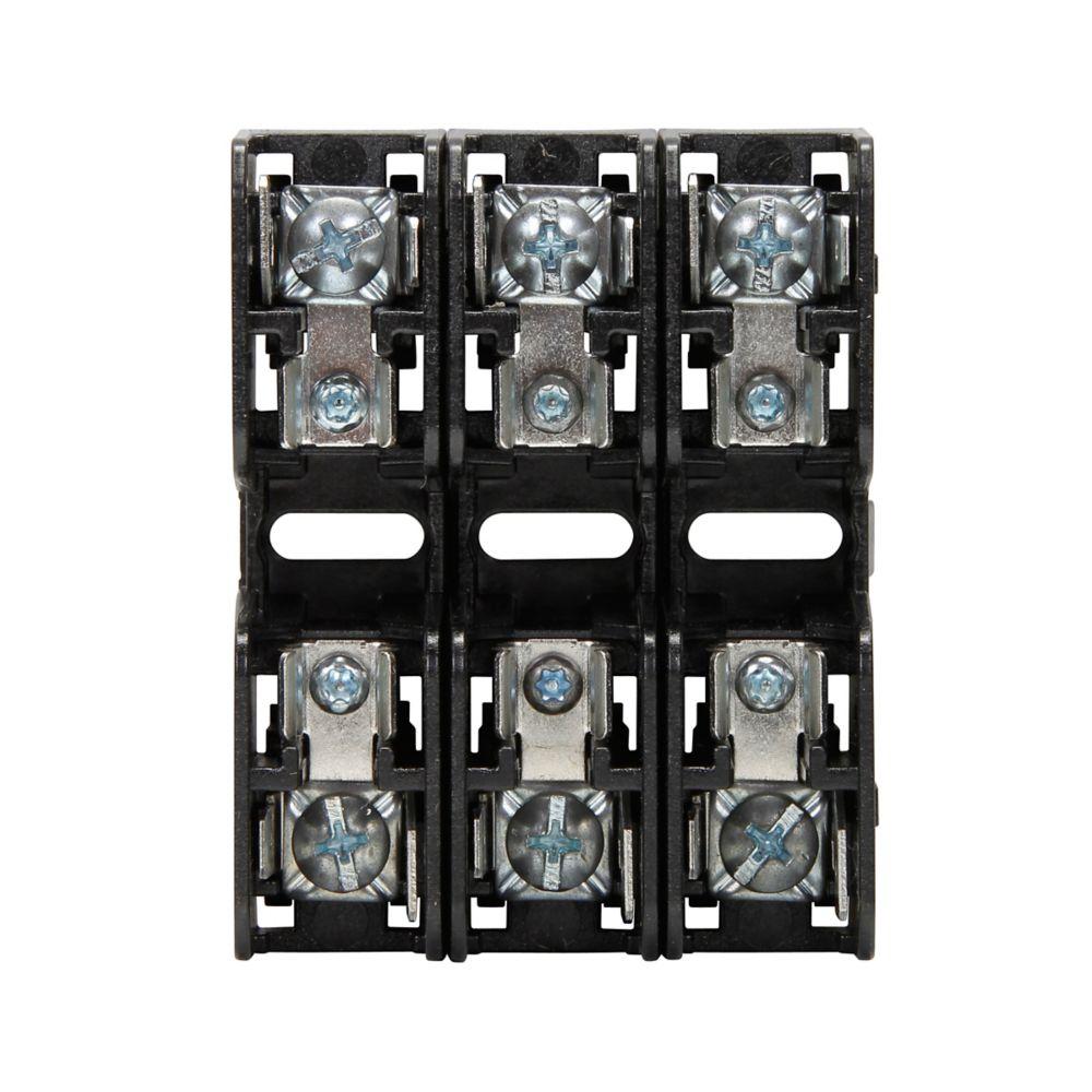 BUSSMANN BCM603-3PQ Fuse Block, Screw Connect, 3 Pole | BD4GGD