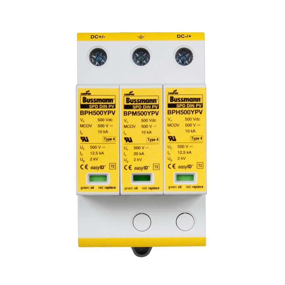 BUSSMANN BSPH31000YPV Surge Suppressor, 12.5A, 1kVDC | BD2HHD