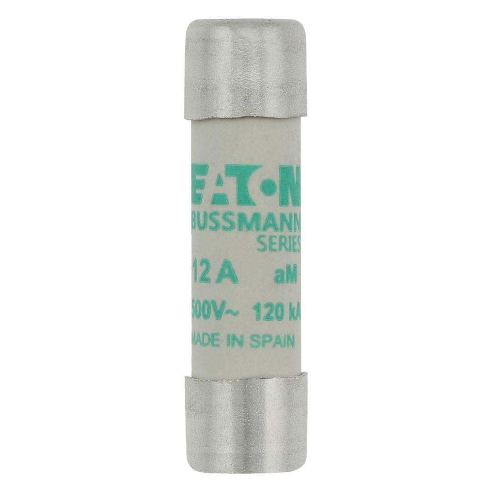 BUSSMANN C10M12 Industrial & Electrical Fuse, 12A, 500VAC | BC9KHT