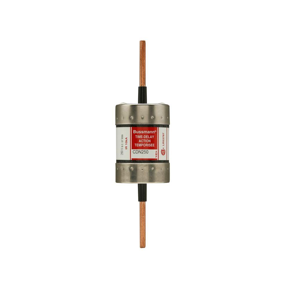 BUSSMANN CDN250 Specialty Fuse, 250A, 250VAC | BD3WLM