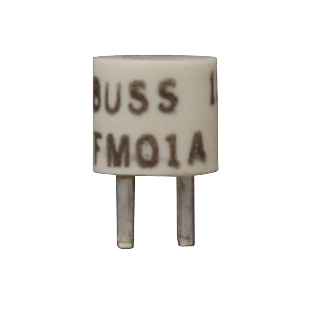 BUSSMANN FM01A125V5A Specialty Fuse, 5 A, 125 VAC, 0.27 Inch Diameter, 0.25 Inch Length | BD4CKD