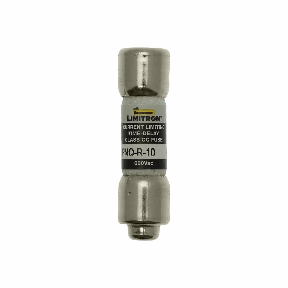 BUSSMANN FNQ-R-10 Fuse, 10 A, Non-Indicating, 200 kAIC, 600 V | AE8QJR 6F122