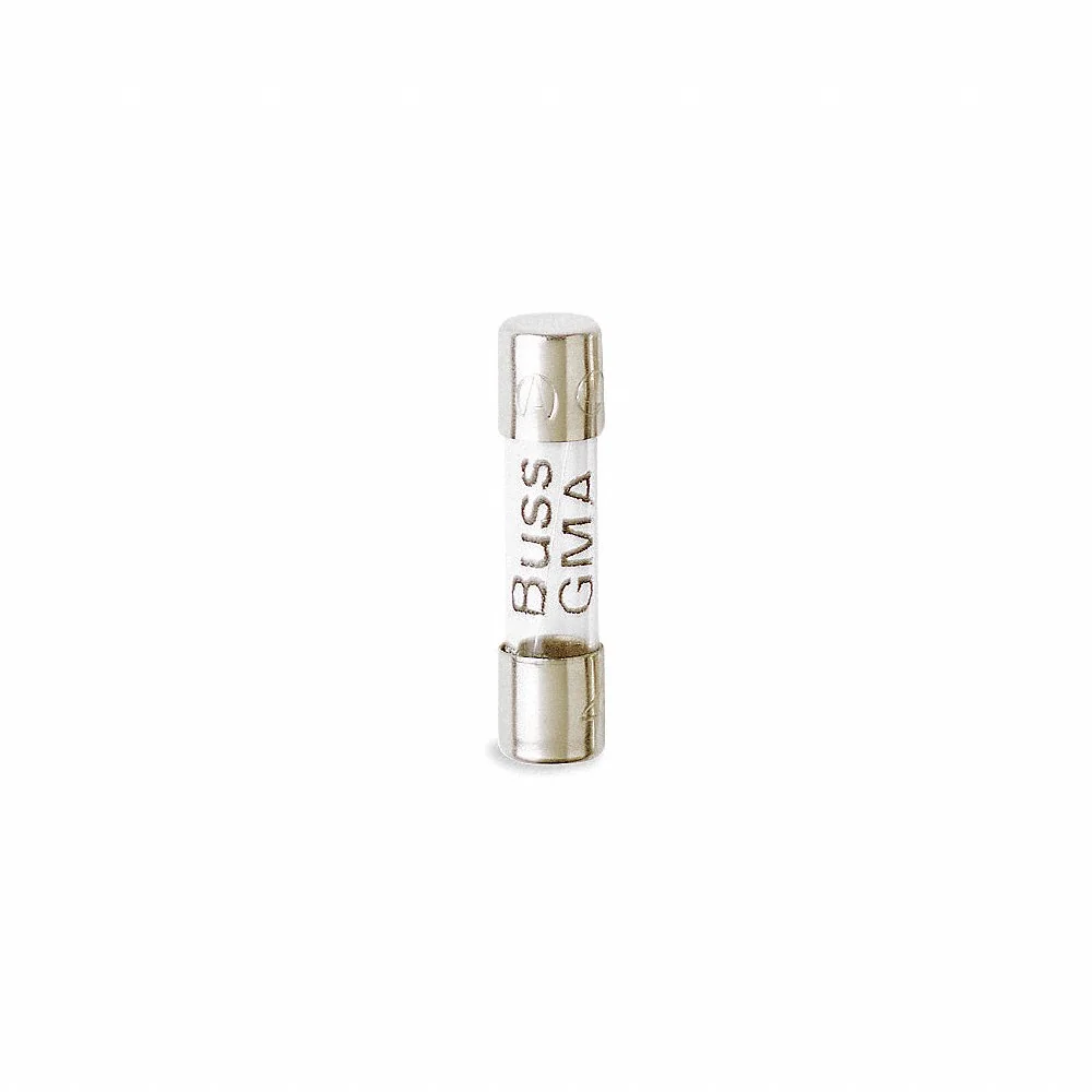 BUSSMANN GMA-250-R Fast Acting Fuse, 0.25 A, 250 VAC, Pack of 5 | AE8QHR BK/GMA-250-R