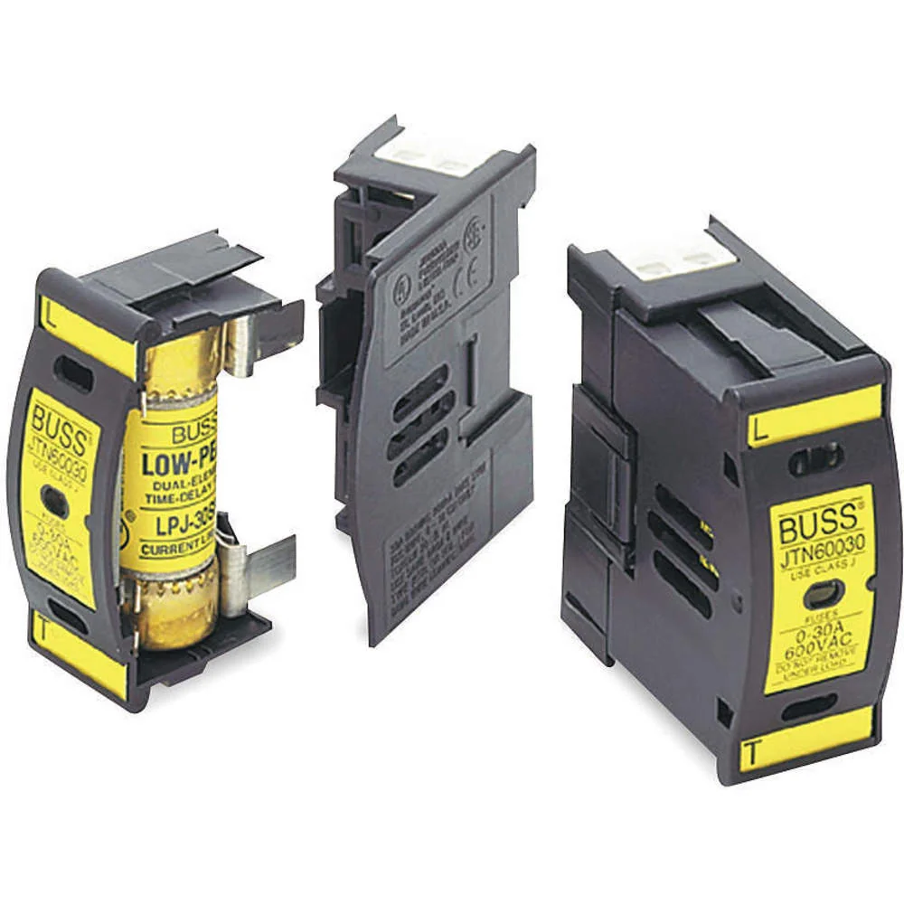 BUSSMANN JT60060 Fuse Holder 60 A 600 V | AE4GZV 5KK56