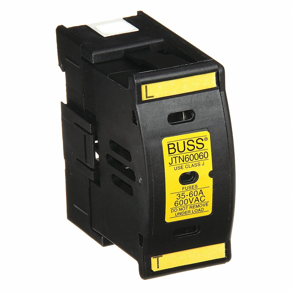 BUSSMANN JTN60060 Fuse holder, 60 A, 600 V | AE4GZX 5KK58
