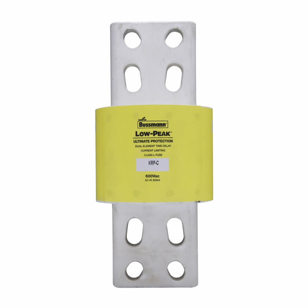 Industrial Power Fuse, Class L, Slow Blow, 2.4kA, 600VAC