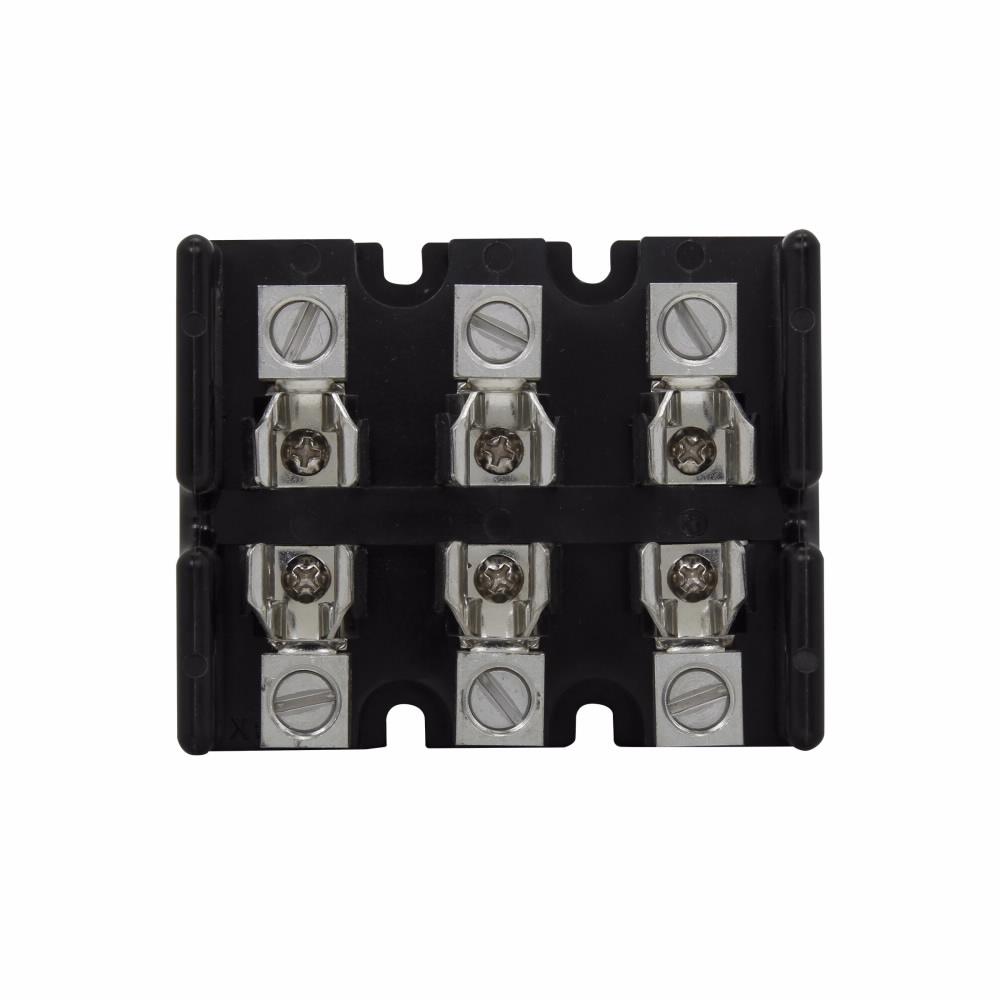 BUSSMANN T30060-2SR Fuse Block, 2 Pole, 60 A, 300 V, Black | BC8YEL