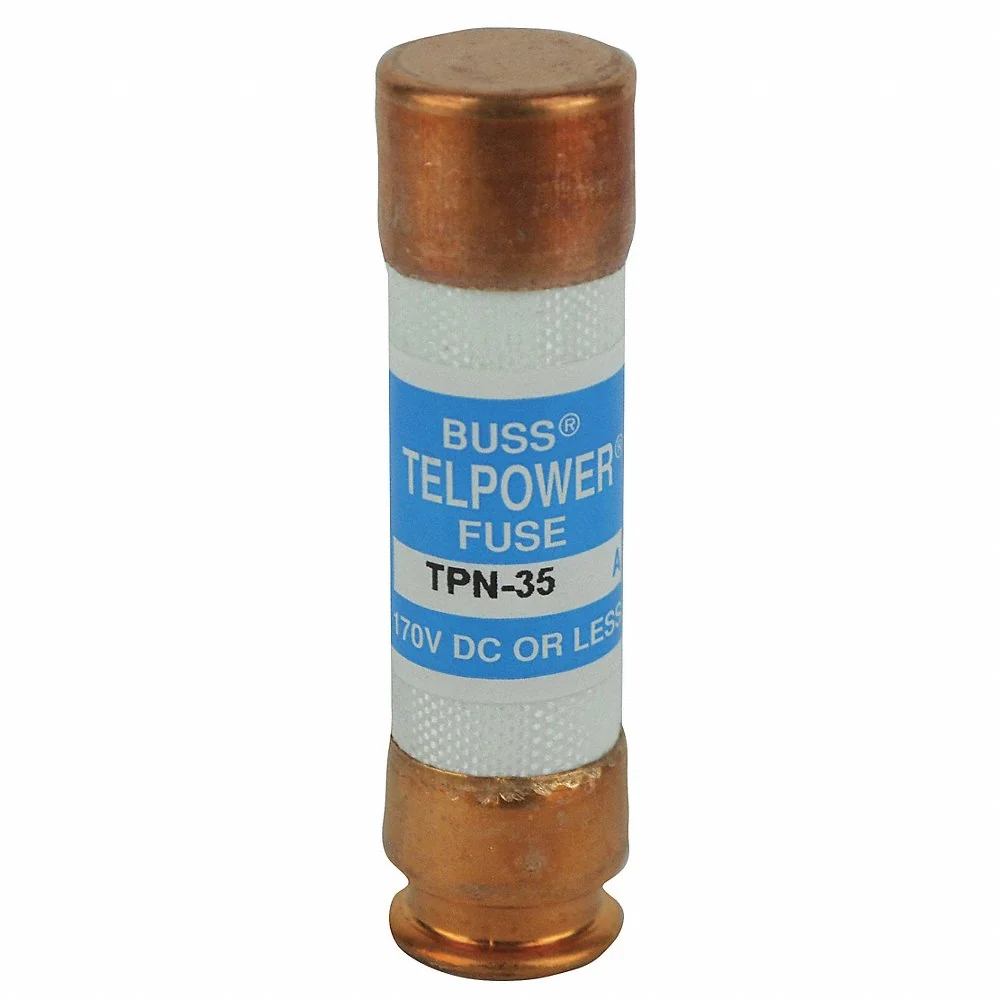 BUSSMANN TPN-35 Telecom Protection Fuse 35a Tpn 170vdc | AD7AKK 4CZ19