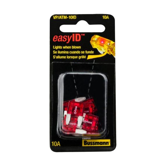 BUSSMANN VP/ATM-10ID Automotive Fuse, 10A, 32VDC | BD3AUB