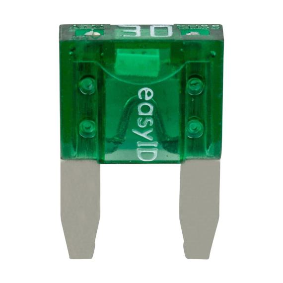 BUSSMANN VP/ATM-30ID Automotive Fuse, Fast Blow, 30A, 32VDC, 5 Pack | BD3CEG