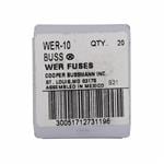 BUSSMANN WER-8 Specialty Fuse, Bolt Down Fuse Strip, 32VDC, 9A, Non-Housing Fuse | BC9NXT