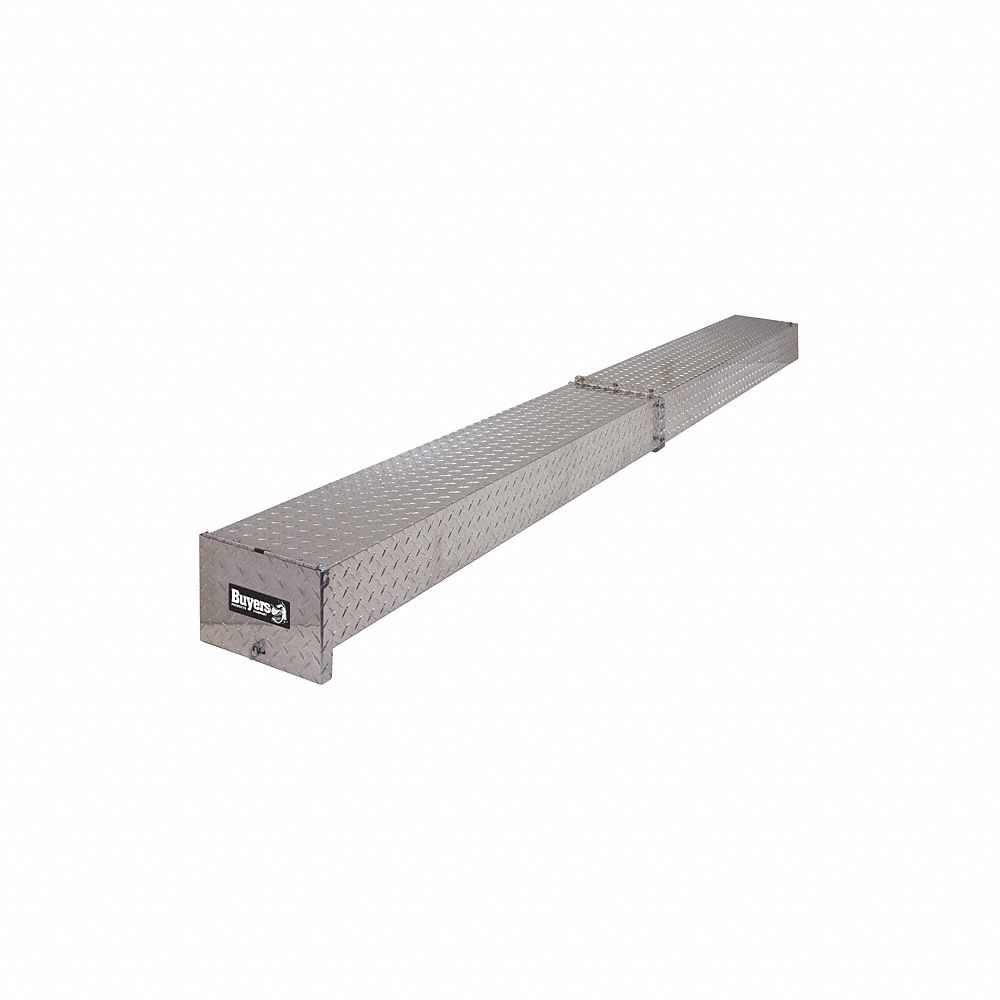 Conduit Carrier, Diamond Tread, Aluminium, Silver, 11 Inch Width
