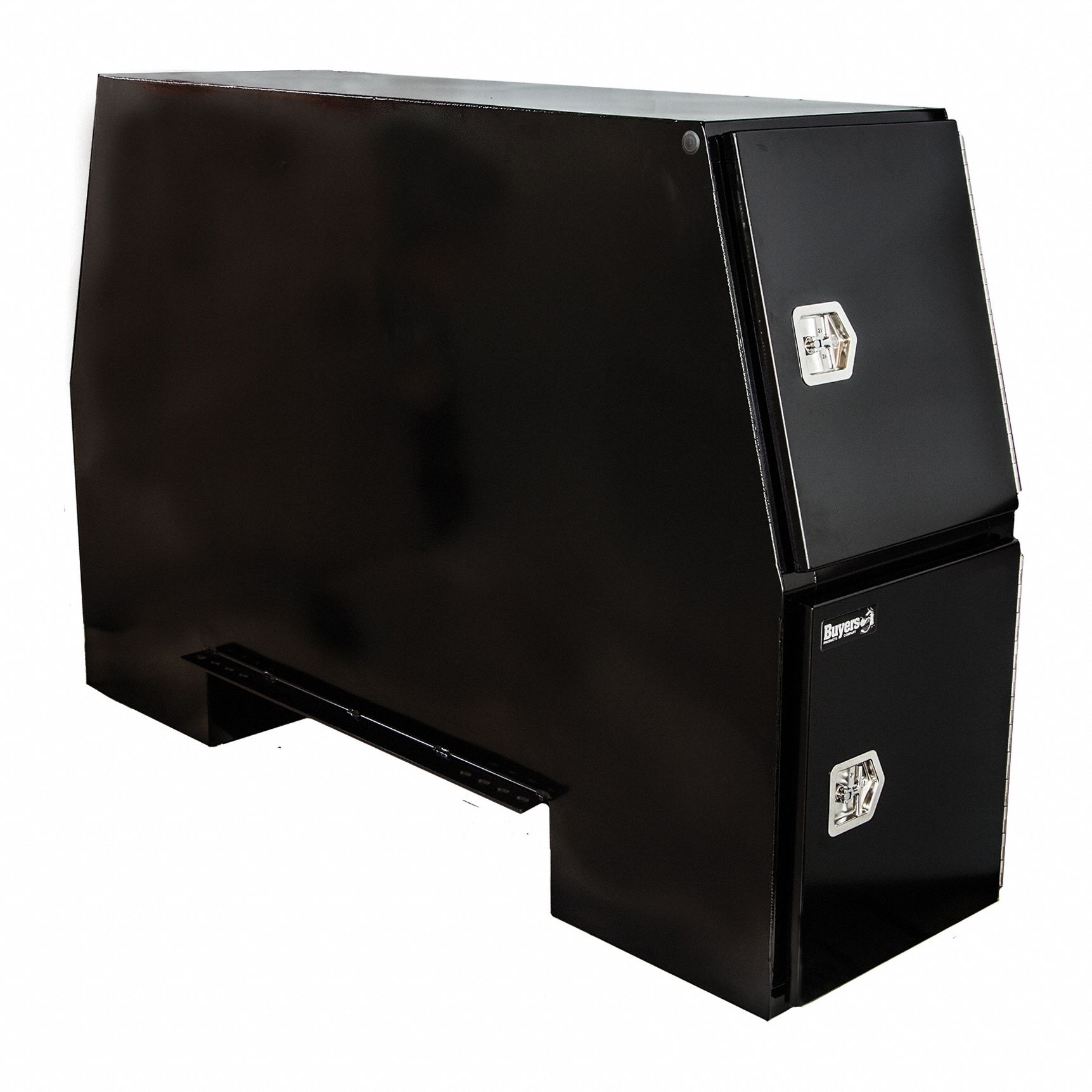 Backpack Truck Box, Steel, 58 Inch Overall Dp, 24 Inch Overall Ht, Gloss Black