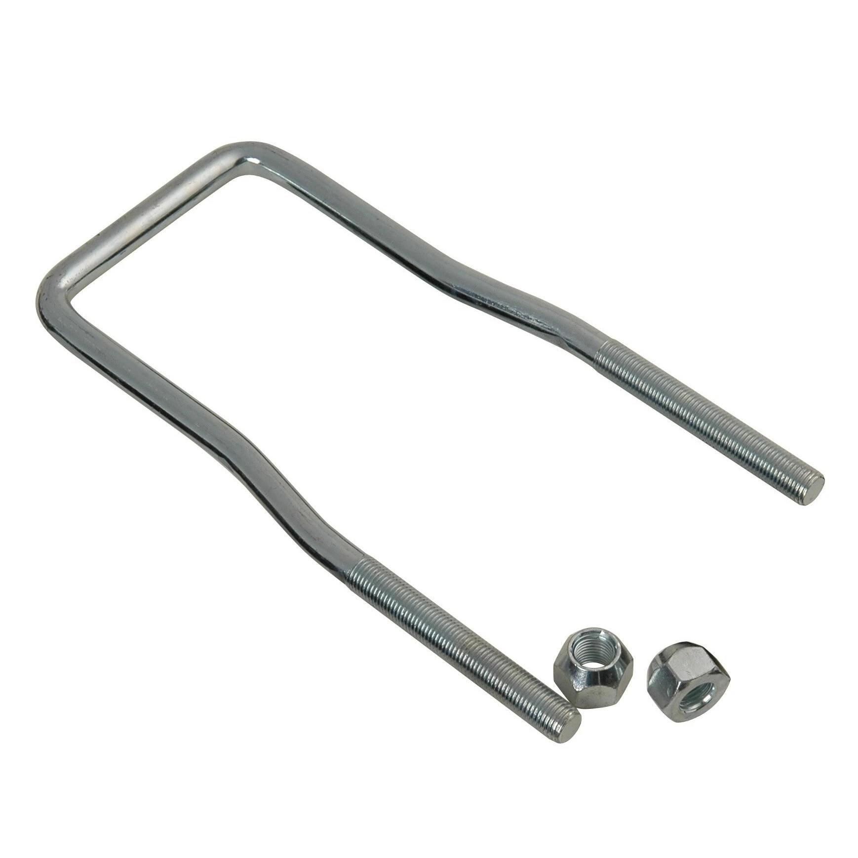 U-bolt Spare Tire Carrier, 8-3/4 Inch Long, w/Lug Nuts