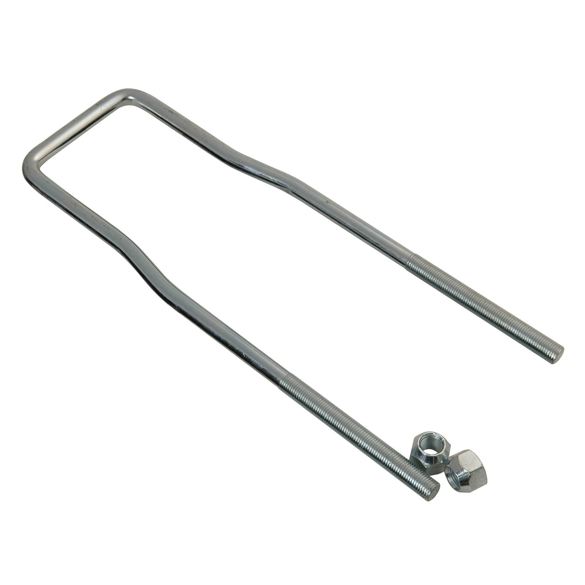 U-bolt Spare Tire Carrier, 12 Inch Long, w/Lug Nuts