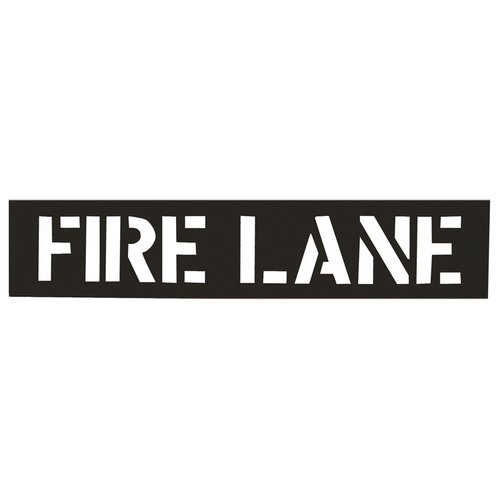 CH HANSON 12432 Stencil, Fire Lane, 12 Inch Character Size | CH3TMC