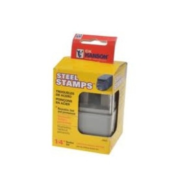 CH HANSON 20684 Number Set, 3/16 Inch Size, Steel, Shell Pack | CH3TNN