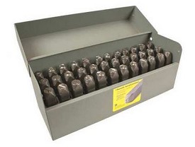 CH HANSON 25682 Reversed Letter And Number Set, 1/32 Inch Character Size | CH3TRF