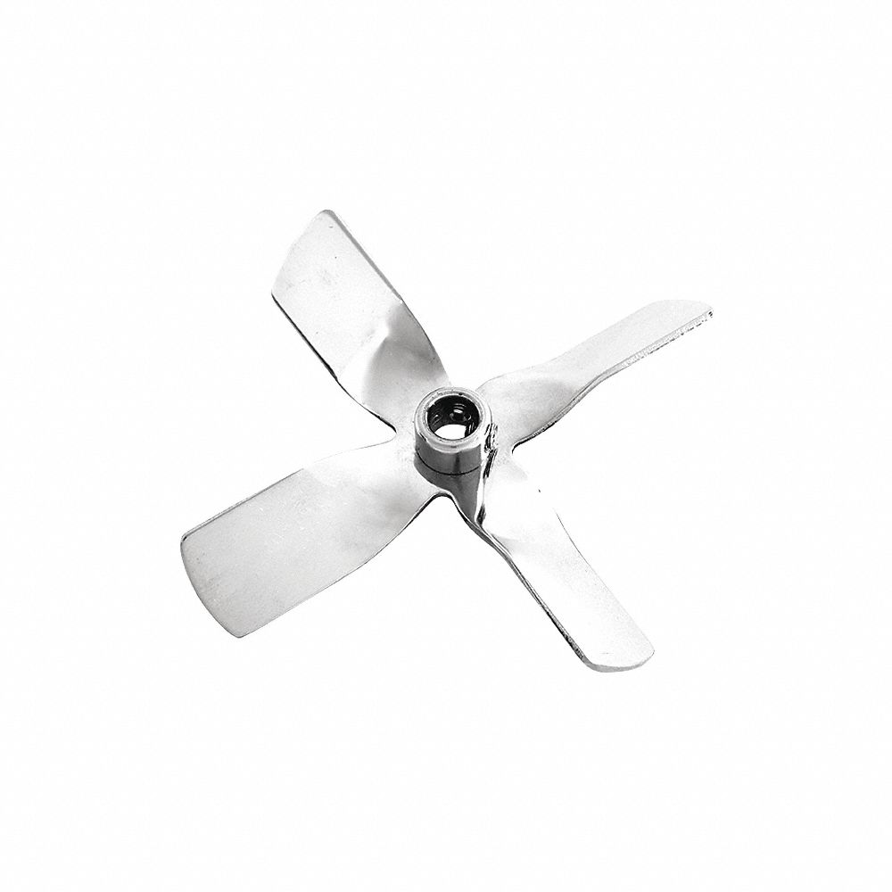 CAFRAMO A561 Pitched Blade Only, 100 mm Blade Dia, Stainless Steel | CE9TGW 55PK11