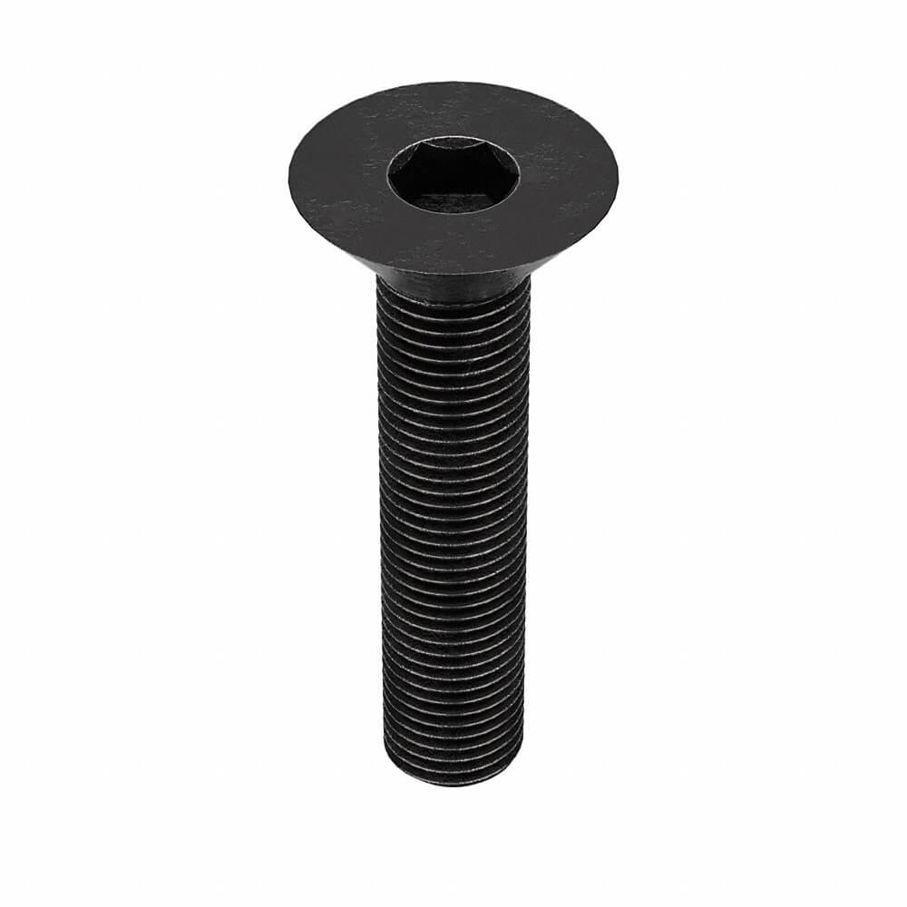 CAMCAR DFSC0380150FP-PK100 Socket Cap Screw Flat, 3/8-24 X 1-1/2 Size, 100Pk | AE7KAT 5YPW8