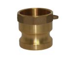 CAMLOCK FITTINGS A075-BR Adapter, 3/4 Inch Female NPT, Brass | CL6WJH